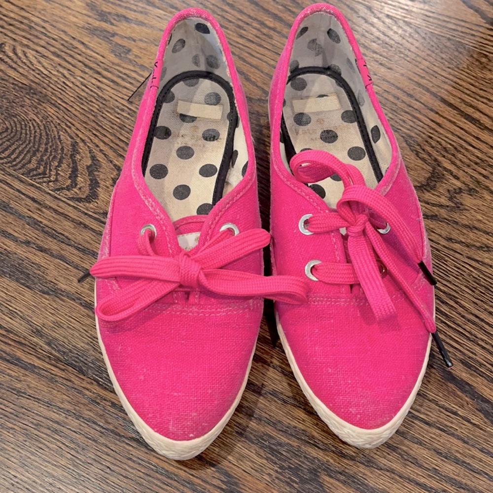 Kate Spade Keds in bright pink